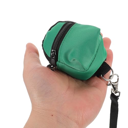 BESTonZON Reptile Backpack with Adjustable Leash, Portable Harness for Bearded Dragon and Lizards, Lightweight Small Animal Carrier for Outdoor Walking and Travel, Green