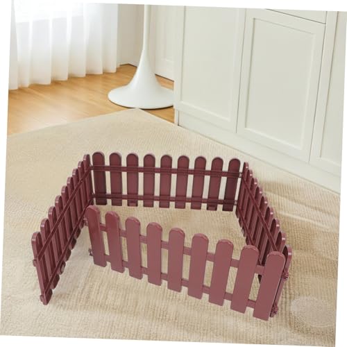 balacoo 4pcs Outdoor Tortoise Enclosure Durable Turtle Playpen Lightweight Modular Pet Fence for Lawn and Garden Use Easy Assembly for Safe Outdoor Activities