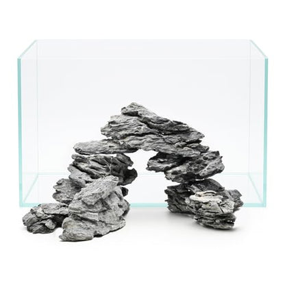 Natural Seiryu Stones Dragon Rocks 10lb Natural Aquascaping Stones for Aquarium Landscaping Fish Tank Decoration and Reptile Terrarium Décor-2-7 Inches - size: 10lb(2-7in)