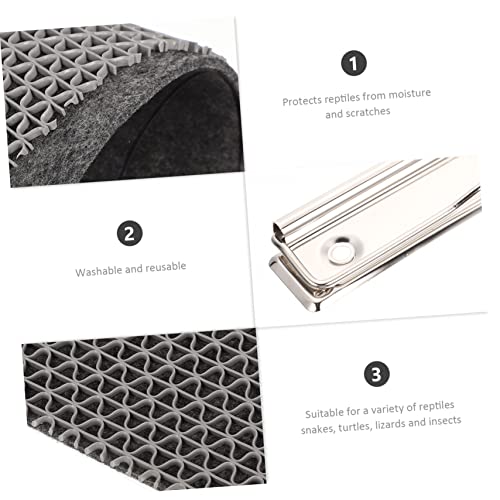 HANABASS Heat Pad Reptile Tank Liner Snake Lizard Carpet Turtle Habitat Accessories Liner