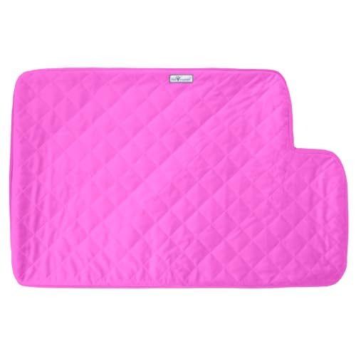 Paw Inspired Fitted Fleece Liner for Ferret Nation, Critter Nation Cage for Ferrets, Rats, Chinchillas, Hedgehogs & Other Small Animals (Pink, Top Pan Liner) - color: Pink, size: Top Pan Liner