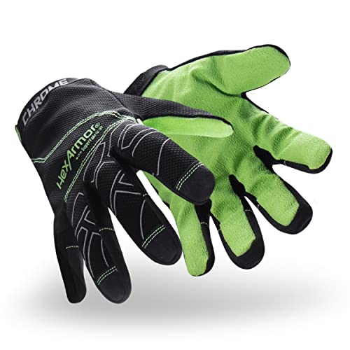HexArmor Heavy Duty Cut-Resistant Durable Grip Work Gloves | Chrome Series® 4023 - size: Small (Pack of 1)