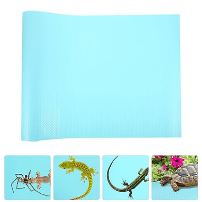 Abaodam Terrarium Substrate Reptile Carpet Liner Soft Bedding for Snakes Tortoises Lizards Durable Washable Compact Mat for Reptile Terrariums