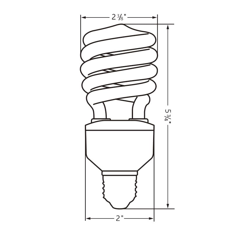 Sundew 10.0 UVB Reptile Light Bulb, Compact Fluorescent Desert Lamp for Bearded Dragons, Tortoises, Lizards, Fits Deep Terrariums, E26 Base