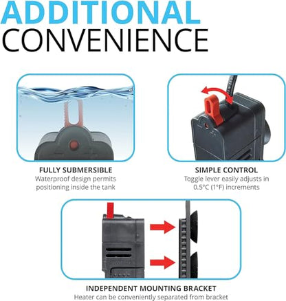 Fluval E 100 Watt Electronic Heater - style: E100