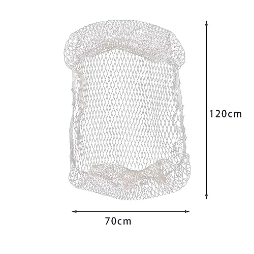 Aquarium Escape Proof Netting Cover - Elastic Water Resistant Nylon Turtle Tank Escape Net for Terrarium Reptile Habitat - size: X-Large