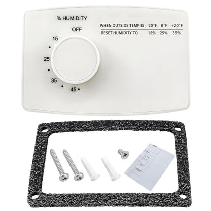4655 Manual Humidistat Digital Control Humidistat for Whole House Humidifier, Duct or Wall Mounted Humidifier,24VAC