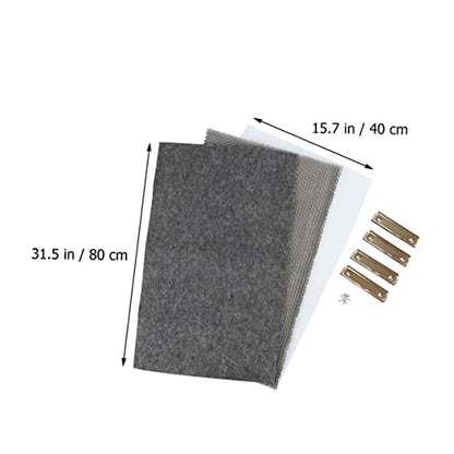 1set Reptile Carpet Liner Mat Tortoise Bedding for Terrariums Washable Reusable Substrate for Lizards Snakes and Turtles Grey