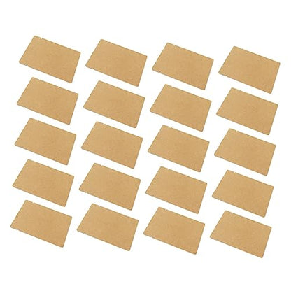BESPORTBLE 50 Sheets Reptiles Box Liner Paper Disposable Kraft Paper Mat for Reptile Breeding Box Accessories Terrarium Bedding