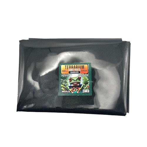 CTWPets Reptile Substrate Liner for Terrarium, 24"x18" Substrate Guard Mesh