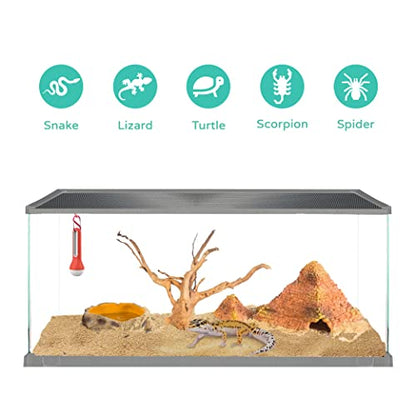 AirComfort - Wireless Thermometer Hygrometer Bluetooth Connectivity with Alarm and Data Logger for Greenhouse Growing Plants,Humidors, Home, Office, Warehouse, Tortoise Reptile Terrariums