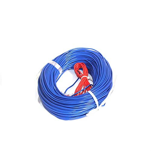 Pipe House Underfloor Heating Soil Air Hotline, Breeding Warming Wire, Greenhouse Plant Aquarium Heating Cable Soil Electronics (Color : 50m air Heat Cable) - color: 50m Air Heat Cable
