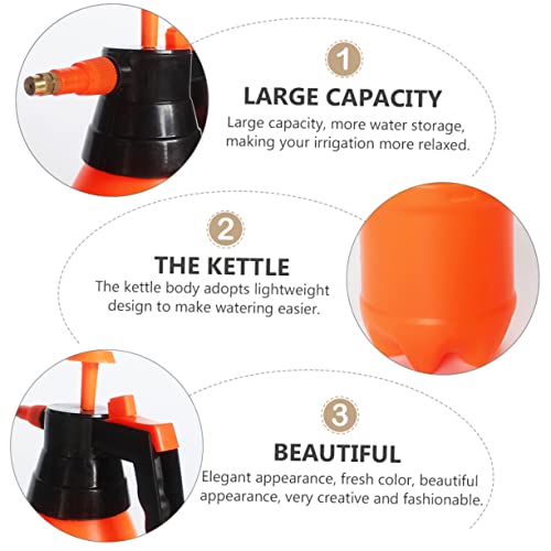 Air Pressure Watering Sprayer for Gardening 1L Reptile Watering Can Fine Mist Nozzle for House Plants and Garden Care Random Color