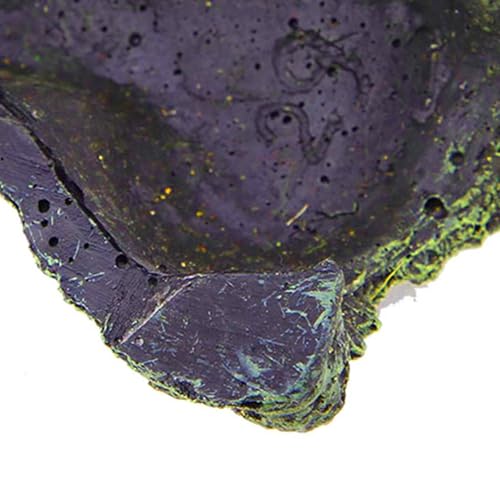 Yosoo Health Gear Reptile Hideout Turtle Cave Basking Platform, Large Resin Rock Hideaway for Aquarium Terrarium, Bearded Dragon Lizard Gecko Snake Habitat Decor Ornament