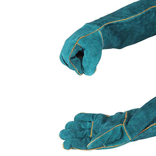 Reptile Safety Gloves Lengthen Protection for VARANID Snake Dogs CATS/33374