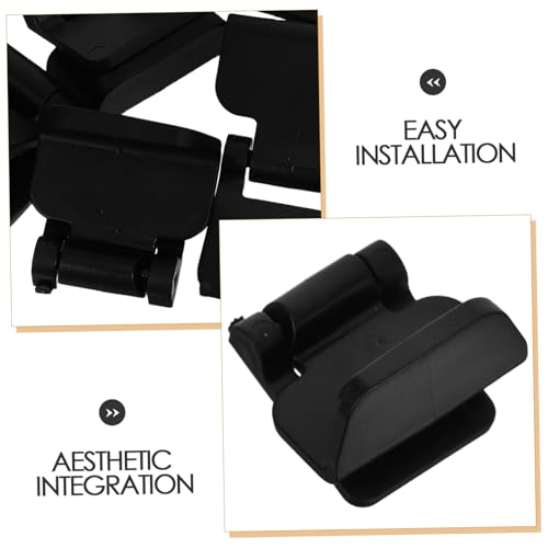 8pcs Lock Clips for Rimless Aquariums Escape Prevention Design Effortless Setup for Reptile Tanks Terrariums for Pet Turtle Supplies