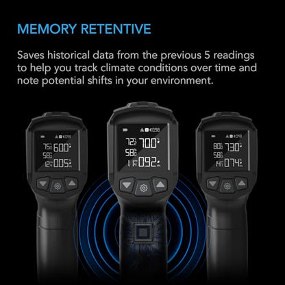 AC Infinity VPD Thermometer, Handheld Environmental Monitor, Captures Leaf VPD and Temperature, Calibrates Smart Controllers, Precision Infrared Range for Plants, Grow Tents, Greenhouses, Terrariums