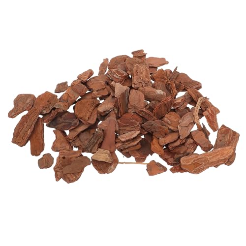 VANZACK 1bag Reptile Tank Liner Chameleon Substrate Reptile Bark Bedding Decorative Tree Bark Chips for Terrarium