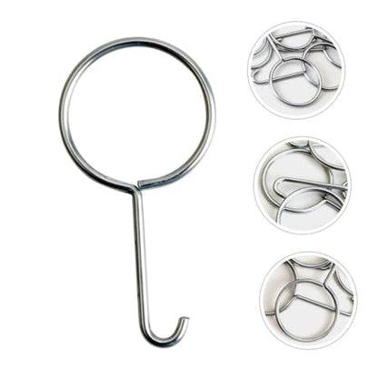 10pcs Stainless Steel Drain Lifting Hooks Efficient Shower Drain Removal Tool for Easy Grate Pulling and Cleaning