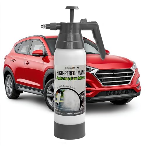 ExtremeMIST High-Performance Automotive Sprayer - Handheld Pump Sprayer for Interior & Exterior Detailing - Portable Mister with Adjustable Nozzle - Continuous Ultrafine Mister for Car Washing - 32 Oz - size: 32 Oz (Pack of 1)