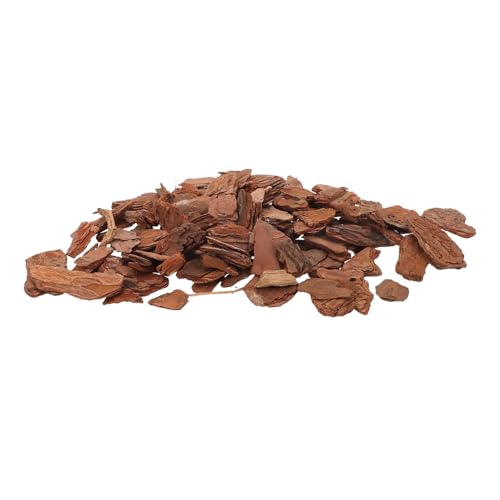1Bag Terrarium Tree Bark Chips Bedding Natural Decorative Substrate for Reptile Tanks Safe for Aquatic Animals for Terrariums and Landscaping Approx