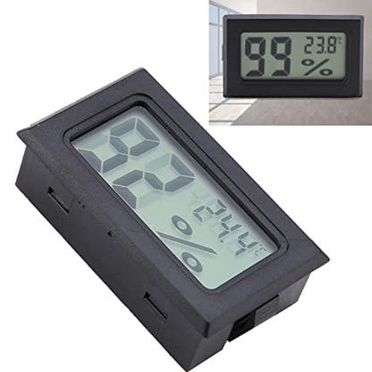 Estink Digital Thermometer Hygrometer Reptile Temperature Humidity Monitor with Built in Probe for Vivariums Home Office Greenhouse