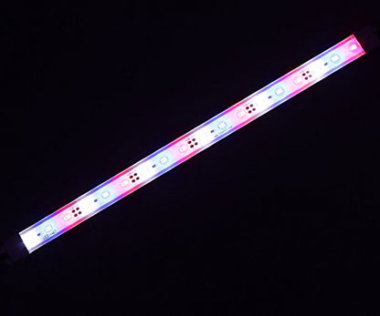 LEDENET Aquarium Coral LED Strip Light - Waterproof Aluminum 5730 LED Plant Grow Lights 12V DC Cold White+Blue+Red Color LED Bar Lights lamp 30cm Long (12 Inch)