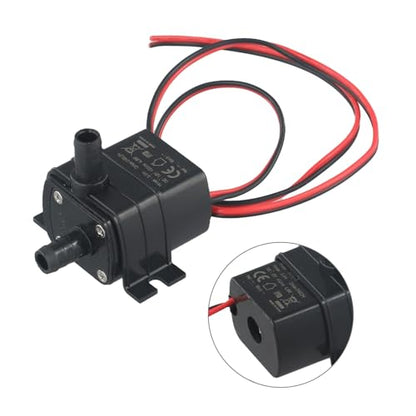Brushless DC Submersible Water Pump 12V 4.8W 240L/H Low Noise Aquarium Pond Fountain Hydroponic System with Ceramic Shaft