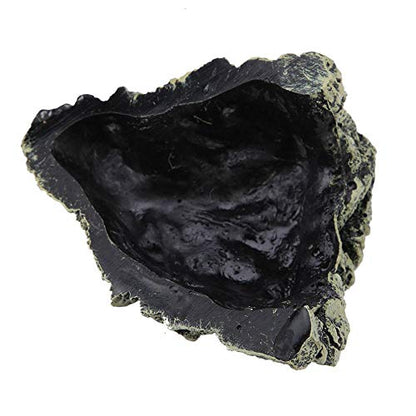 Weiyirot Fish Hiding Cave, Turtle Hiding Resin Cave, Aquarium Turtle Reptile Basking Hide House Habitat Shelter Decoration Ornament for Aquarium, Tank, Pond, etc(DB-025C Large)
