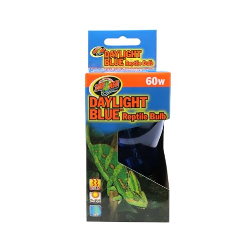 Zoo Med Daylight Blue Reptile Bulb 60 Watts - Pack of 3