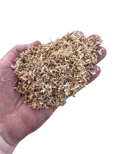 Besgrow Sphagnum Moss Petals (No Stems or Strands) Excellent for Orchids, Aroids, Tropicals, Soil Blends, Terrariums and Vivariums - 1 Gallon Loose Fill