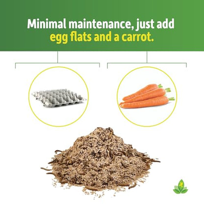 Josh's Frogs Mealworm & Superworm Wheat Bran Bedding and Food Source (5 Quarts) - size: 2 Pound (Pack of 1)