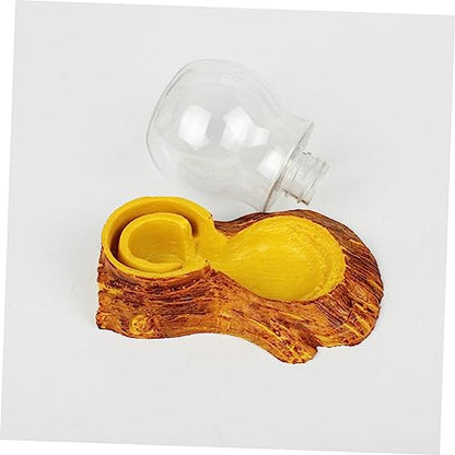 HANABASS Water Feeder for Reptiles Pet Drinking Fountain Craft Smooth Surface Easy to Clean