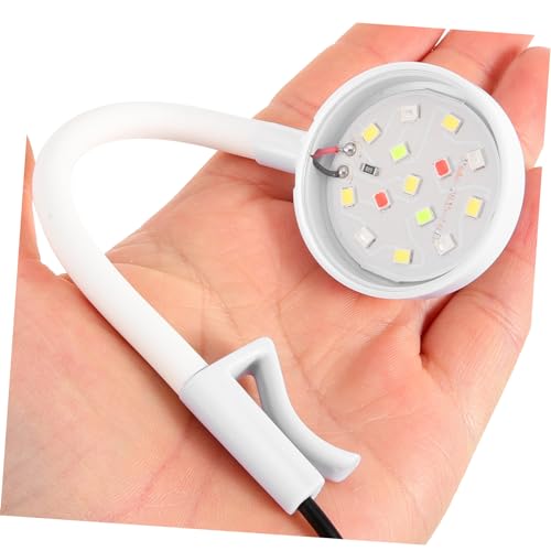 Sosoport Aquarium Led Light Clamp Fish Tank Lamp for Daily Use Easy to Install Lightweight for Aquatic Plants and Reptile Farming