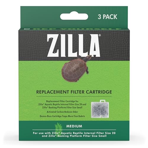 Zilla Replacement Filter Cartridges Medium, 3 Count (Pack of 2) - size: Medium (Pack of 2)