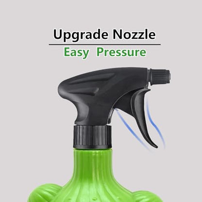 Plant Mister Spray Bottle，Spray Bottle for Indoor and Gardens, Continuous Water Mist Sprayer for Plants, Flowers, Cleaning (green 500ml/17oz) - color: green 500ml/17oz