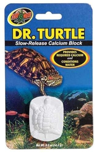 Zoo Med Laboratories Dr. Turtle Slow-Release Calcium Block, Net Wt .5 Oz