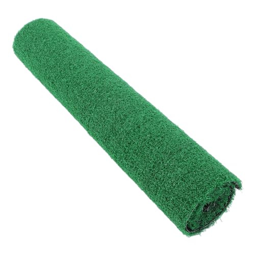 Luxshiny Realistic Fake Grass Mat Fish Tank Reptile Ramp Turf Artificial Grass Mat for Turtle Basking Aquatic Terrariums Outdoor Indoor Use