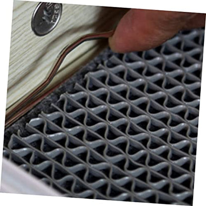 SUPVOX 1set Reptile Carpet Mat for Bearded Dragons Tortoises and Lizards Washable Terrarium Liner Strong Water Permeability for Healthy Habitat Gray Substrate - color: Light Grey