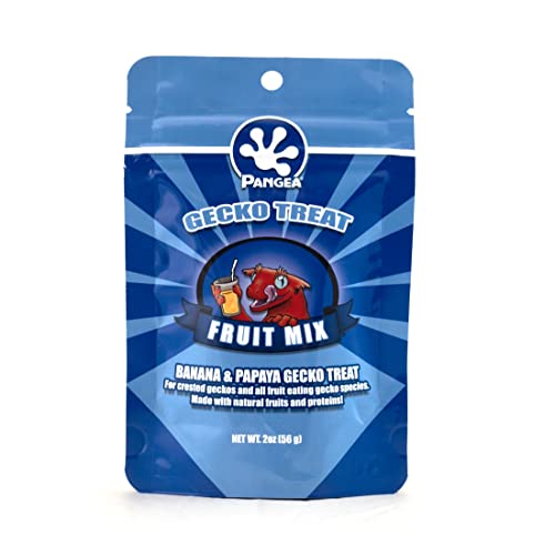 Pangea Gecko Diet Breeder & Treat Bundle - 2oz Breeding Formula and Gecko Treat
