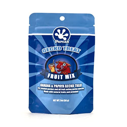 Pangea Gecko Diet Breeder & Treat Bundle - 2oz Breeding Formula and Gecko Treat
