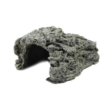 Zerone Turtles Hiding Hole Basking Cave Reptile House Shelter, Hiding Cave, Fish Hide Habitat, Resin Reptile Hiding Aquarium