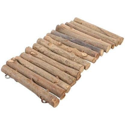ABOOFAN Wooden Turtle Hideout and Reptile Shelter with Basking Platform, DIY Terrarium Cave for Turtle Tank Decoration and Reptile Habitat Accessories