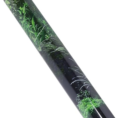 KANASI 3D Aquarium Poster, PVC Self Adhesive Underwater Seaweed Decorative Background Sticker for Reptile Terrarium Glass Jar Living Room Sofa TV Background Photo Wallpaper (61 * 30cm) - style: 61*30cm