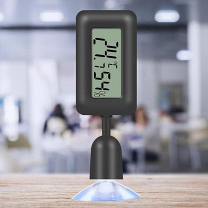 Mini Thermometer Indoor Digital Temperature Humidity Meter forTerrarium Reptile Accessories forHumidor, Thermostat Reptile Tank