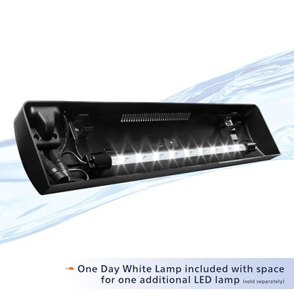 Aqueon LED Fish Tank Aquarium Strip Light Fixture, 24 Inch - size: 24"