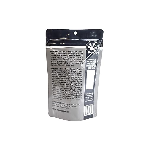 Pangea Gecko Diet Breeder & Fig Bundle - 8oz Breeder & 2oz Fig & Insects