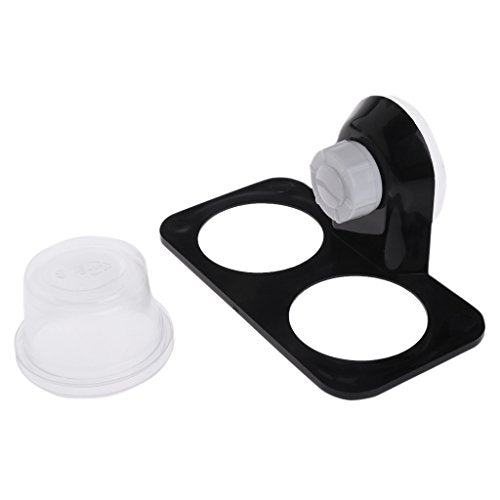 Suction Cup Reptiles Feeder Bowl Anti-Escape Food Bowl Drinker Bowl for Tortoise Iguana