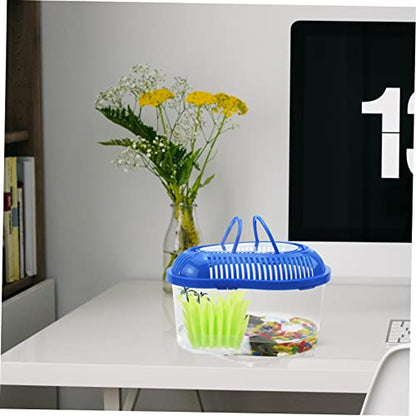 PRETYZOOM Turtle Cage Humidifier Simulation Plants Non-electric Reptile Box Humidifier for Enhanced Humidity and Environment for Tortoise Lizard and Snake Habitats