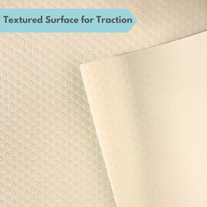 Tank Liner, 17.7" x 59", Reptile Terrarium Substrate Mat Carpet Bedding, Enclosure Liner for Bearded Dragon Leopard Gecko Lizard Tortoise Snake (Beige) - color: Beige